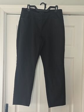 Ava & Viv Black Straight Leg Pants
